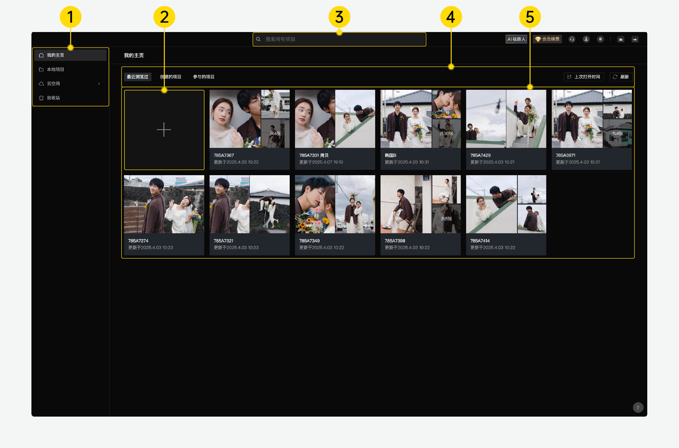 全链路协作与修图判断示意