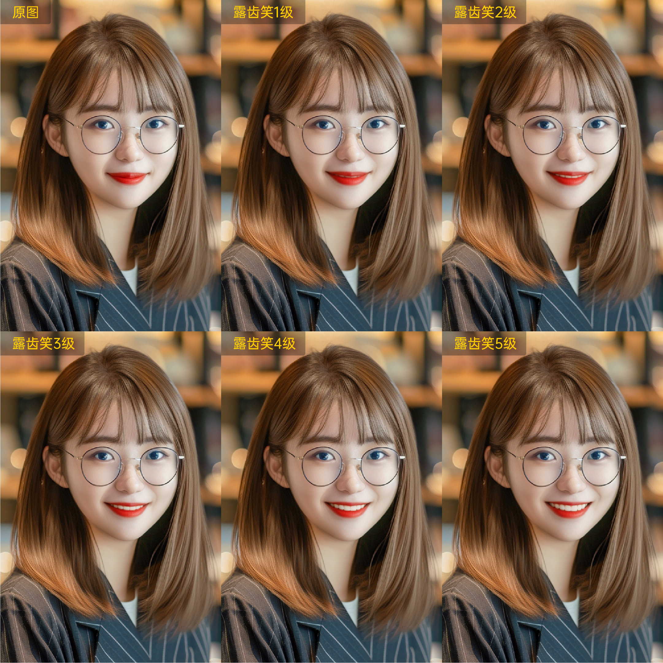 儿童写真状态保真示意