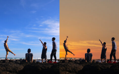 旅行照片想换天空不难，难的是别把春天的空气感一起换掉