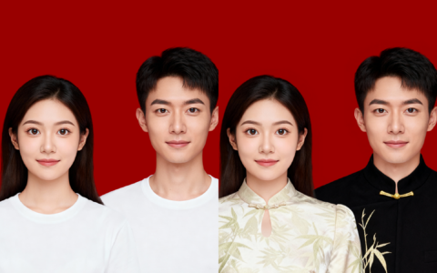 急着交材料时，我一般这样在手机上弄一寸电子照