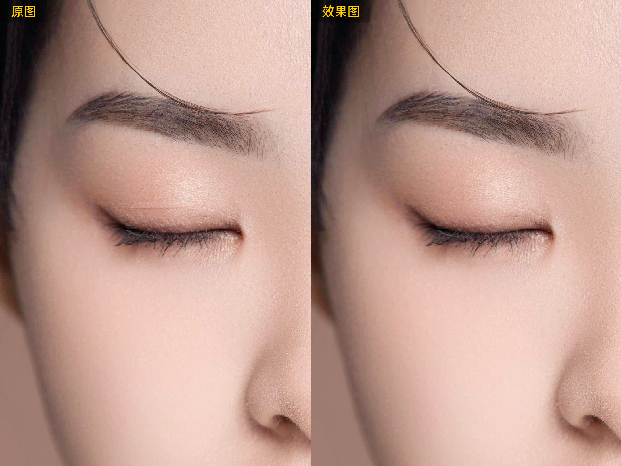 多人合影主视线判断示意