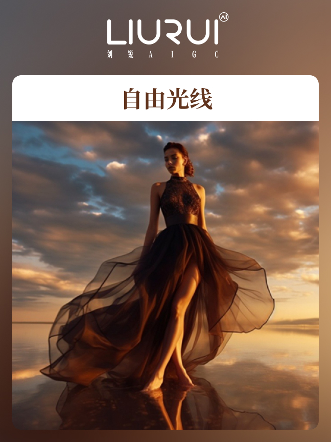 自由光线效果封面
